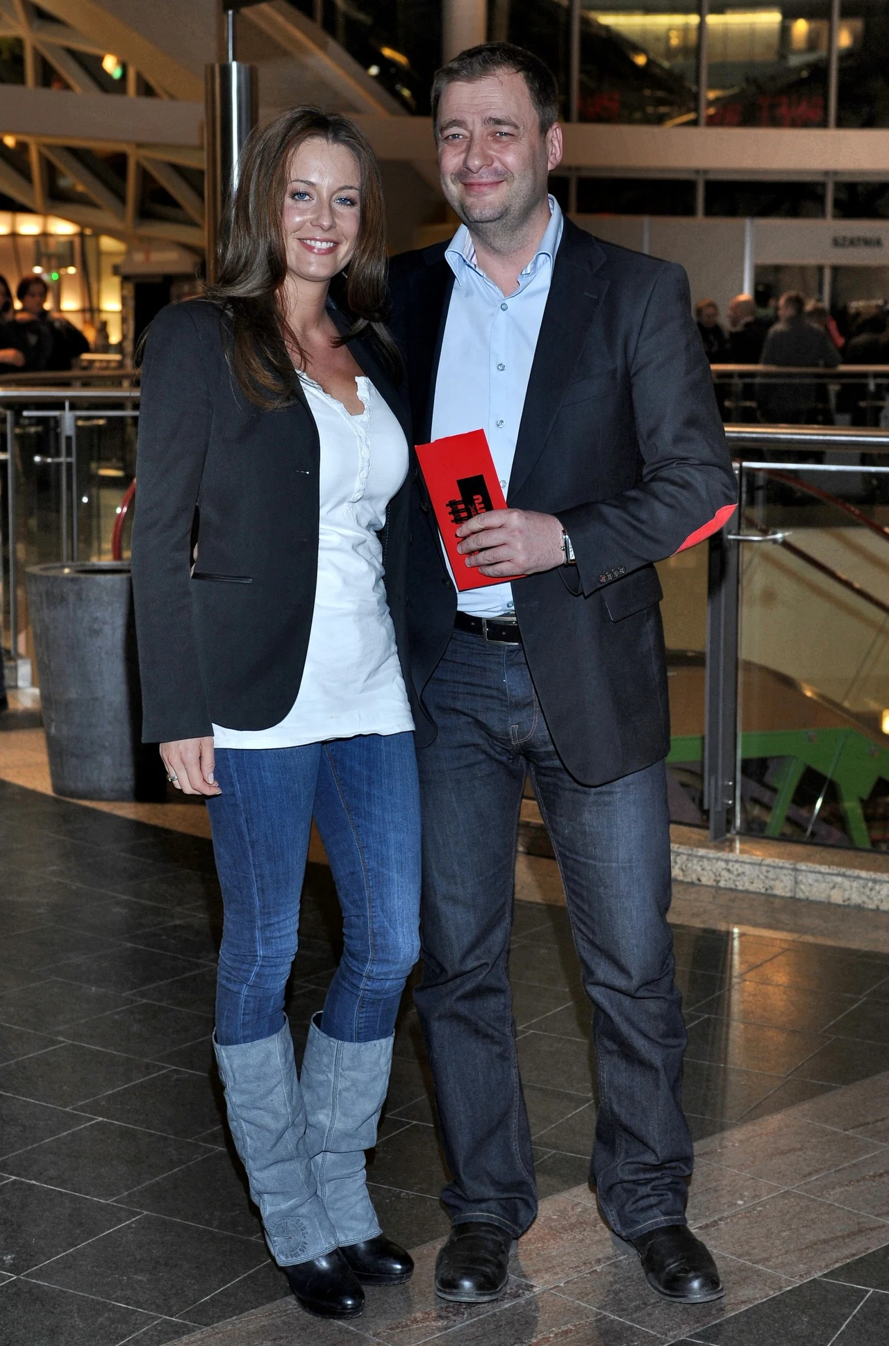 Małgorzata Rozenek z byłym mężem, Jackiem Małgorzata Rozenek z byłym mężem, Jackiem