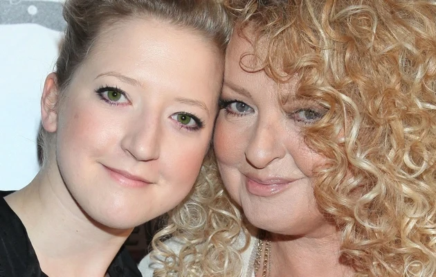 Lara z mamą Lara z mamą