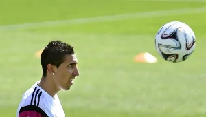 Angel Di Maria na treningu Realu Madryt