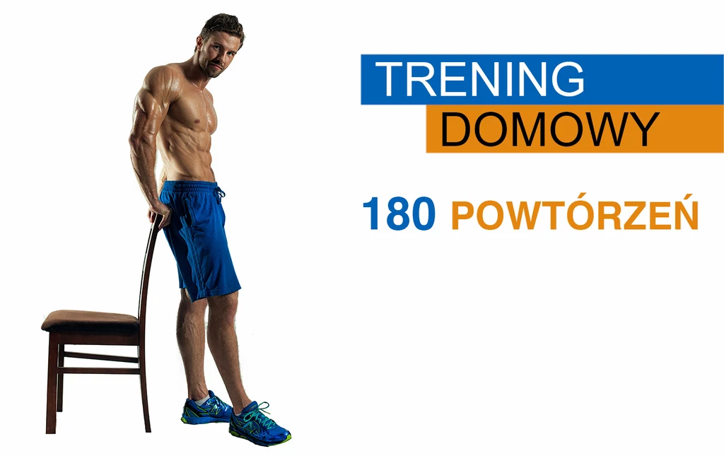 180 powtórzeń - ten trening wykonasz w domu