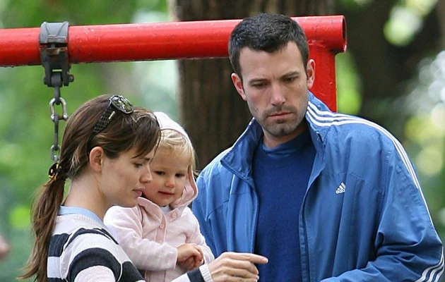 Jennifer Garner i Ben Affleck z córką