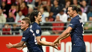 Marco Verratti, Edinson Cavani i Zlatan Ibrahimović