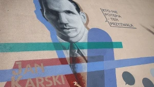 Odsłonięcie muralu poświęconego Janowi Karskiemu przy ul. Lubelskiej