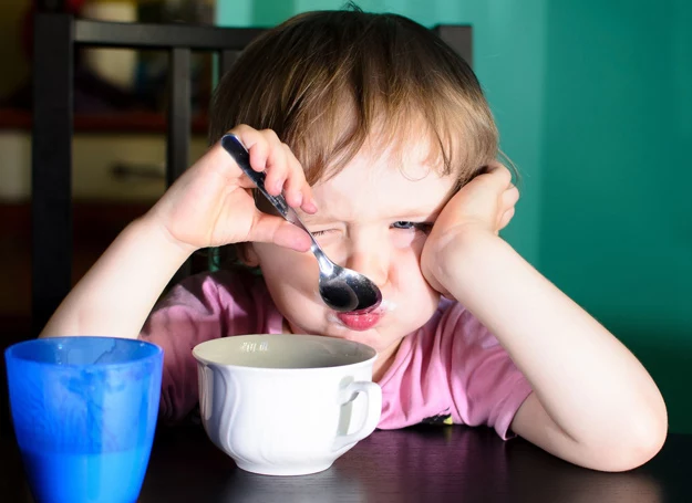 Stałym elementem śniadania małego dziecka powinny być produkty mleczne.