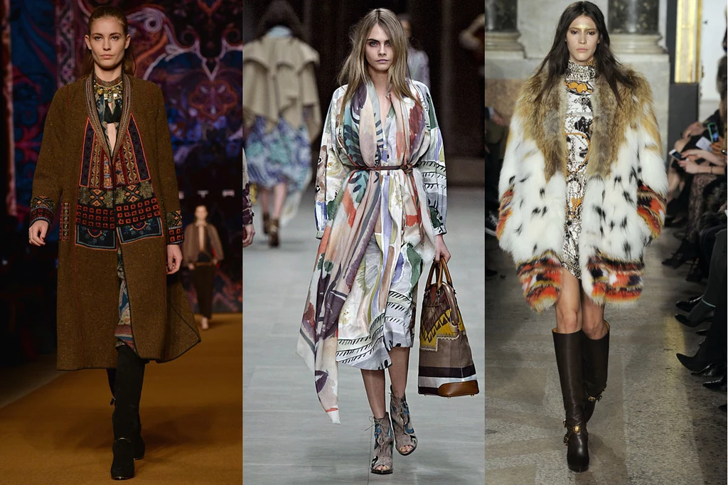 Etro, Burberry, Pucci - ttrendy jesień/zima 2014/2015