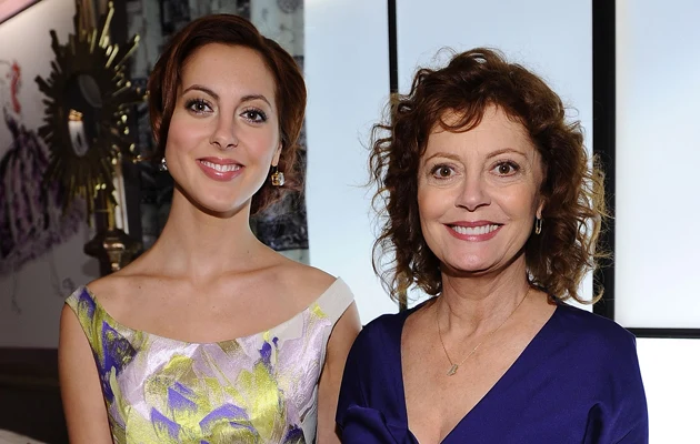 Susan Sarandon z córką Evą Susan Sarandon z córką Evą