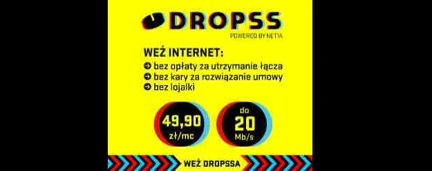 Oferta Dropss Powered by Netia
