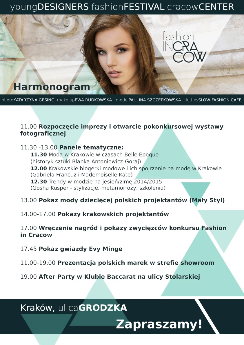Harmonogram wydarzenia