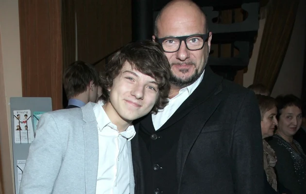 Młody "Gąs" z ojcem Młody "Gąs" z ojcem