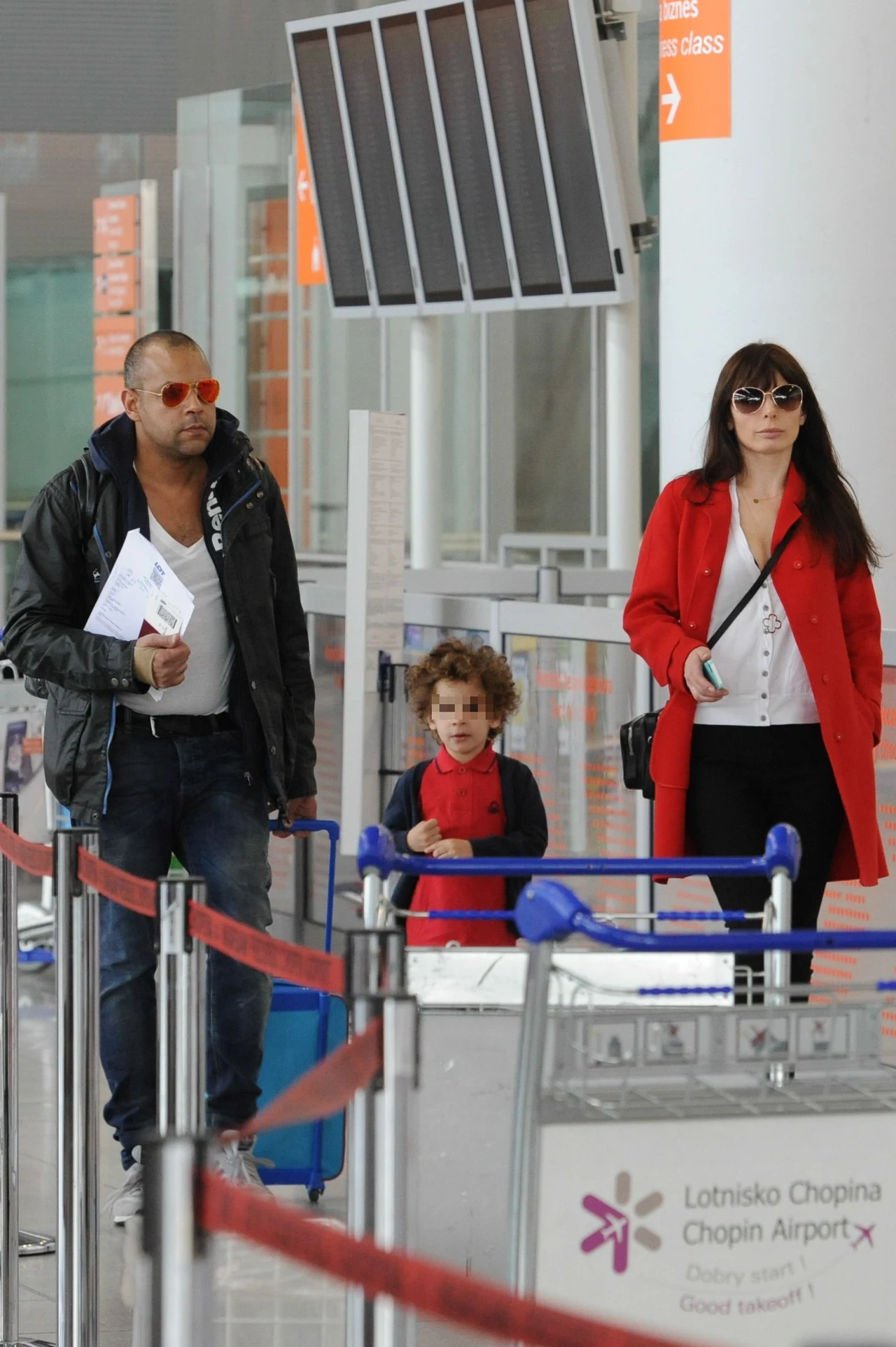 Dygant z synkiem i partnerem Dygant z synkiem i partnerem