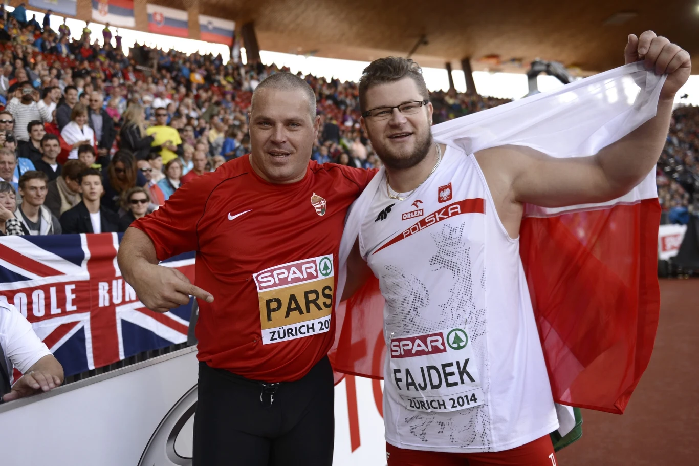 Paweł Fajdek w rzucie młotem, Paweł Wojciechowski w skoku o tyczce i Joanna Jóźwik w biegu na 800 metrów wywalczyli w sobotę medale lekkoatletycznych ME
