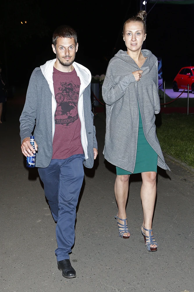 Maciej Szaciłło z żoną Karoliną Maciej Szaciłło z żoną Karoliną