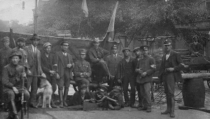 Drugie Powstanie Śląskie, polska barykada, 1920 