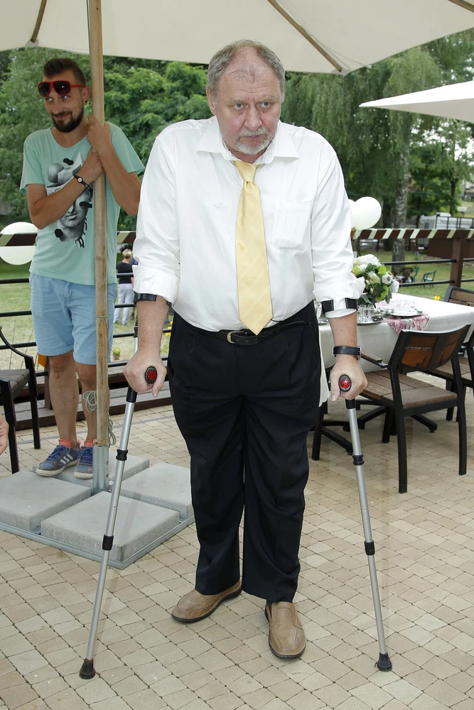 Andrzej Grabowski dochodzi do siebie po operacji Andrzej Grabowski dochodzi do siebie po operacji