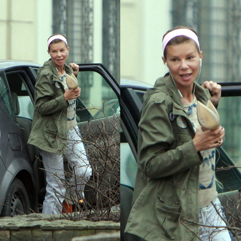 Edyta Górniak bez makijażu