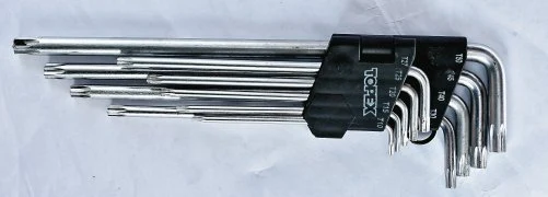 Klucze typu Torx Klucze typu Torx