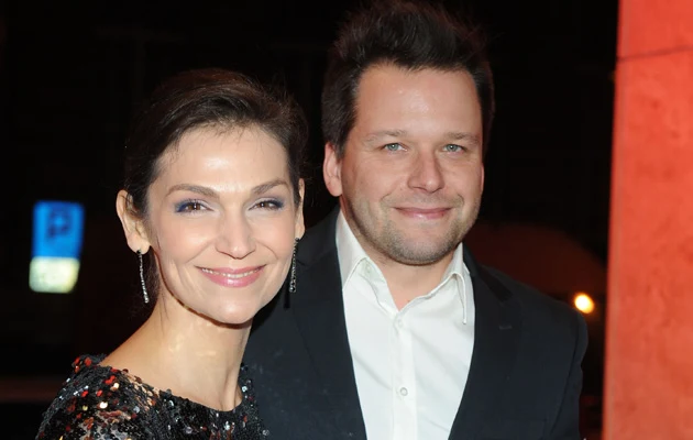 Olga Bończyk i Rafał Krauze na benefisie Olga Bończyk i Rafał Krauze na benefisie