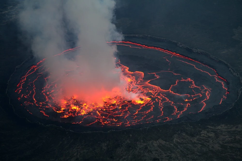 Jezioro lawy Nyiragongo