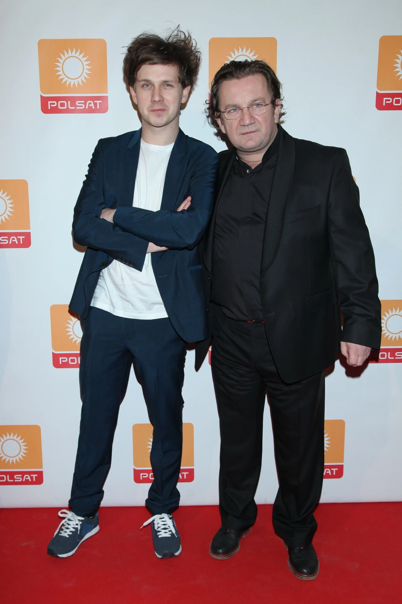 Paweł Królikowski z synem Pawłem Paweł Królikowski z synem Pawłem