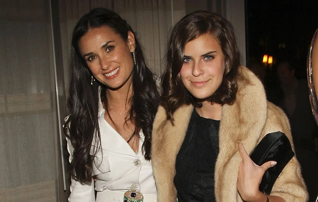 Demi Moore obwinia się o problemy córki Demi Moore obwinia się o problemy córki