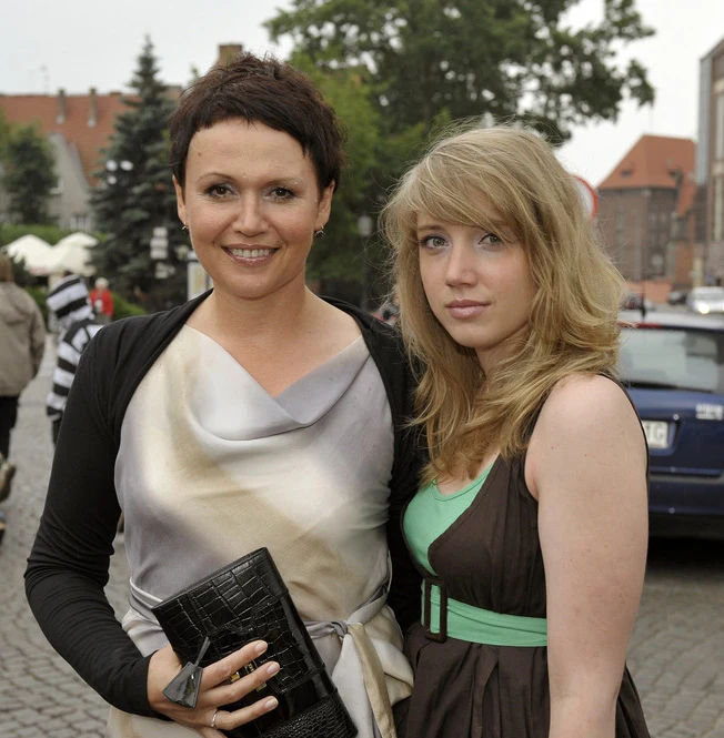 Małgorzata Pieńkowska z córką Inką Małgorzata Pieńkowska z córką Inką