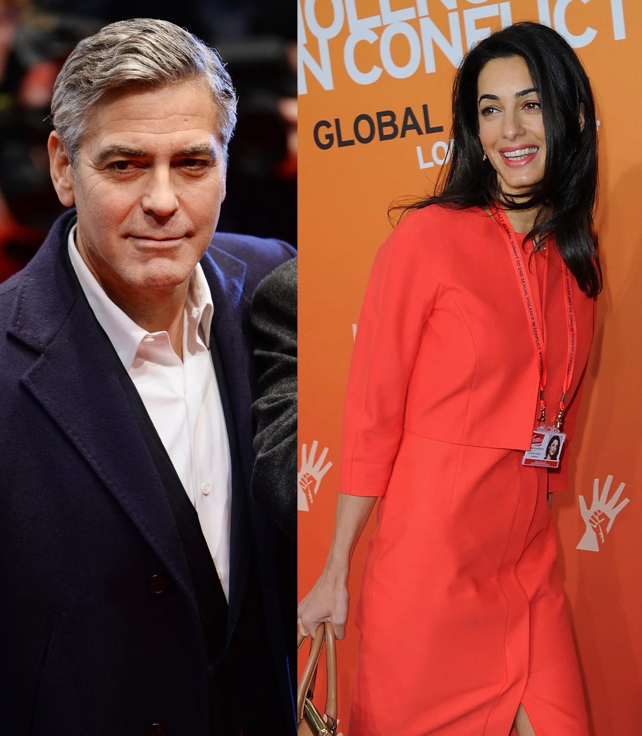 George Clooney i Amal Alamuddin George Clooney i Amal Alamuddin