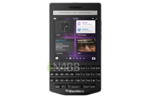 BlackBerry Porsche Design P'9983.   Fot. N4BB