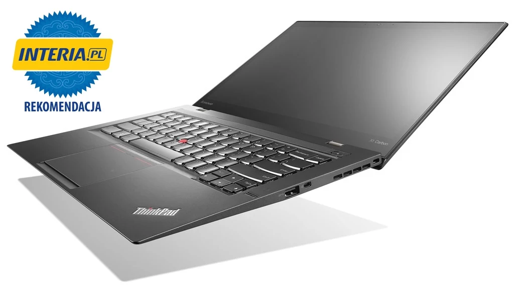 Lenovo ThinkPad X1 Carbon 2. generacji otrzymuje Rekomendację serwisu Nowe Technologie Interia.pl