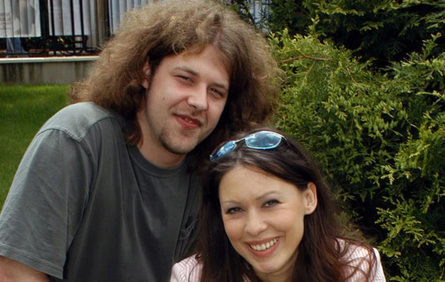 Kasia Pietras z mężem Kamilem Wyzińskim Kasia Pietras z mężem Kamilem Wyzińskim