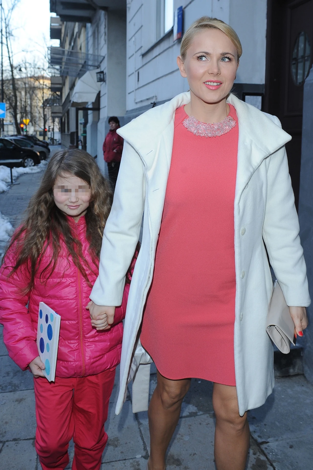 Anna Samusionek z córką Anna Samusionek z córką