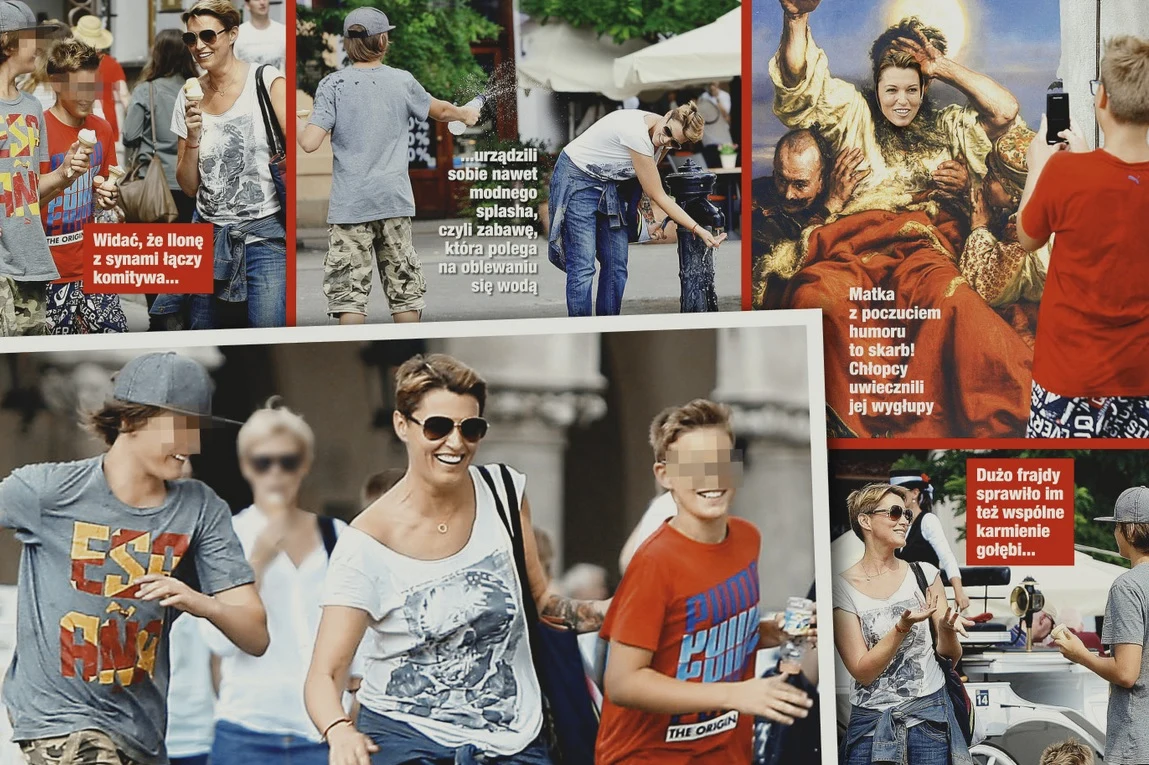 Ustawka Ilony z dziećmi Ustawka Ilony z dziećmi