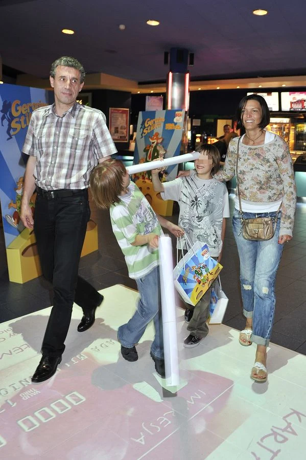 Ilona z synami i byłym mężem Ilona z synami i byłym mężem