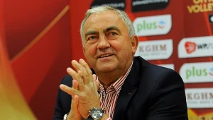 Prezes PZPS Mirosław Przedpełski