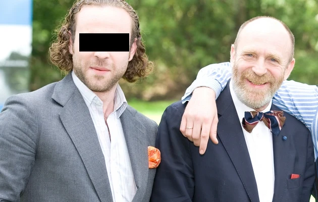 Adam G. junior z ojcem