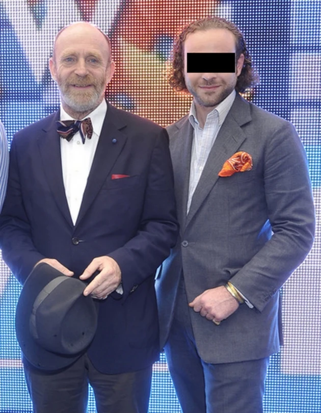 Adam G. juniro z ojcem