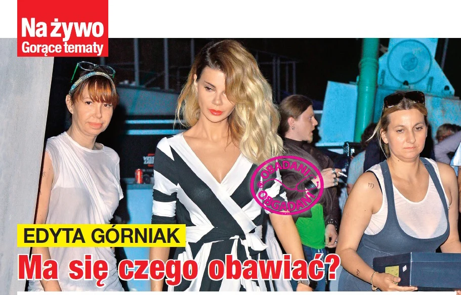 Edyta Górniak ze swoimi stylistkami - Ewą i Magdą