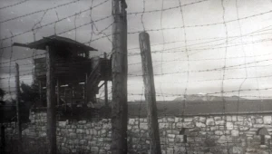 Oflag VII A Murnau z albumu pplk Leonarda Jana Szymkiewicza, szefa Służby Kartograficznej 2 Korpusu Polskiego/ Lipiec, 1945 r./ Archiwum Malcuzynskich