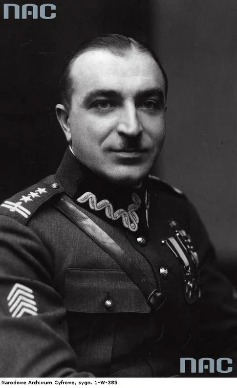Wilhelm Orlik-Rückemann (w mundurze pułkownika, zdjęcia z lat 20. XX w.)