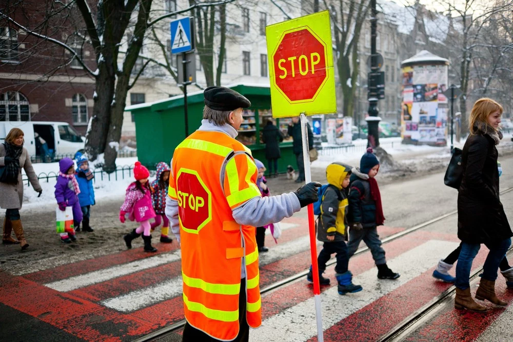 Przeprowadzacza nie znajdziemy na każdym przejściu... 