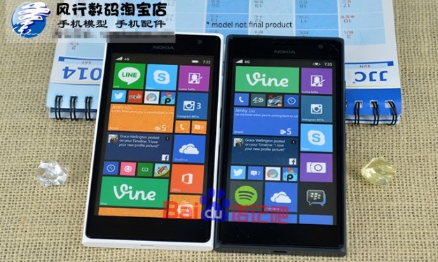 Lumia 730 i 735.   Fot. Baidu