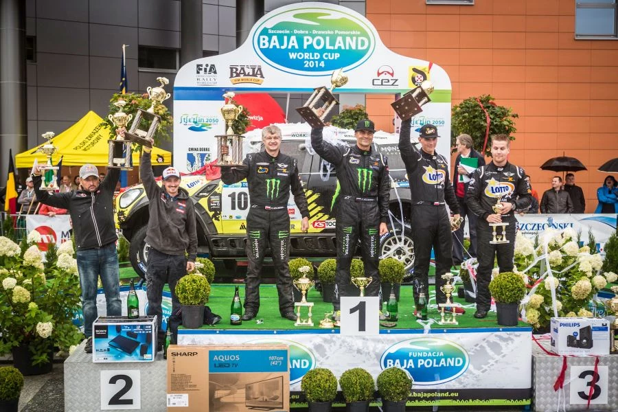 Na podium...