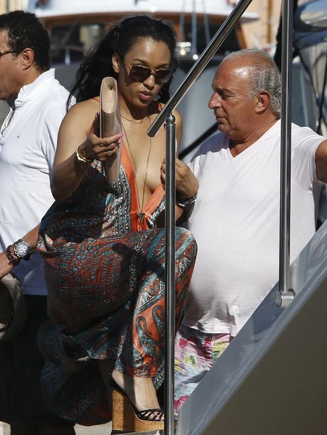 Lionel Richie i jego dziewczyna spędzili urlop w Saint Tropez