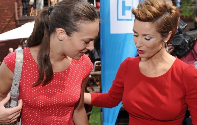 Joanna Brodzik i Anna Czartoryska Joanna Brodzik i Anna Czartoryska