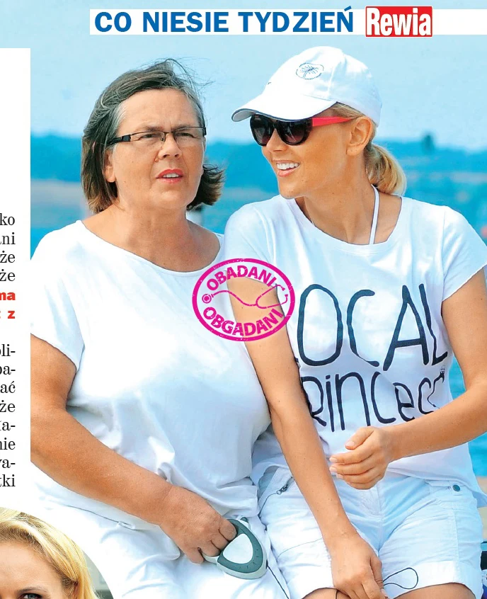 Anna Samusionek może liczyć na wsparcie mamy
