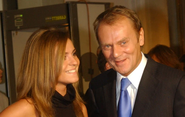 Kasia Tusk z ojcem Donaldem
