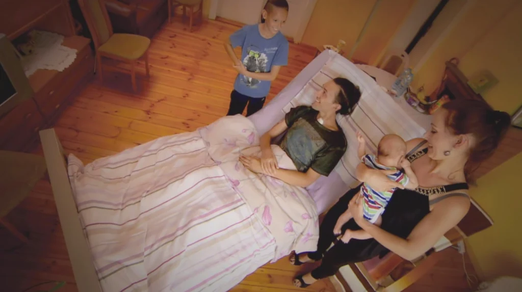 Tomasz Kowalski z rodziną Tomasz Kowalski z rodziną