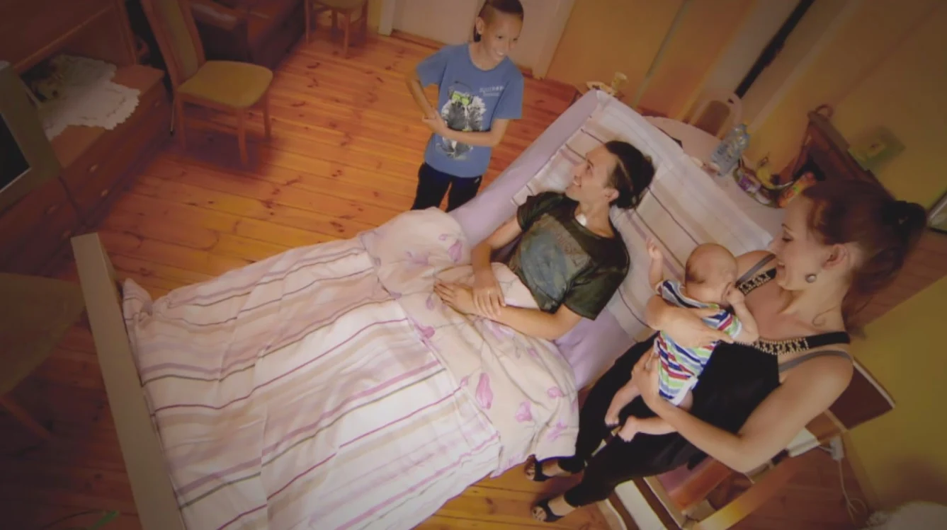 Tomasz Kowalski z rodziną Tomasz Kowalski z rodziną