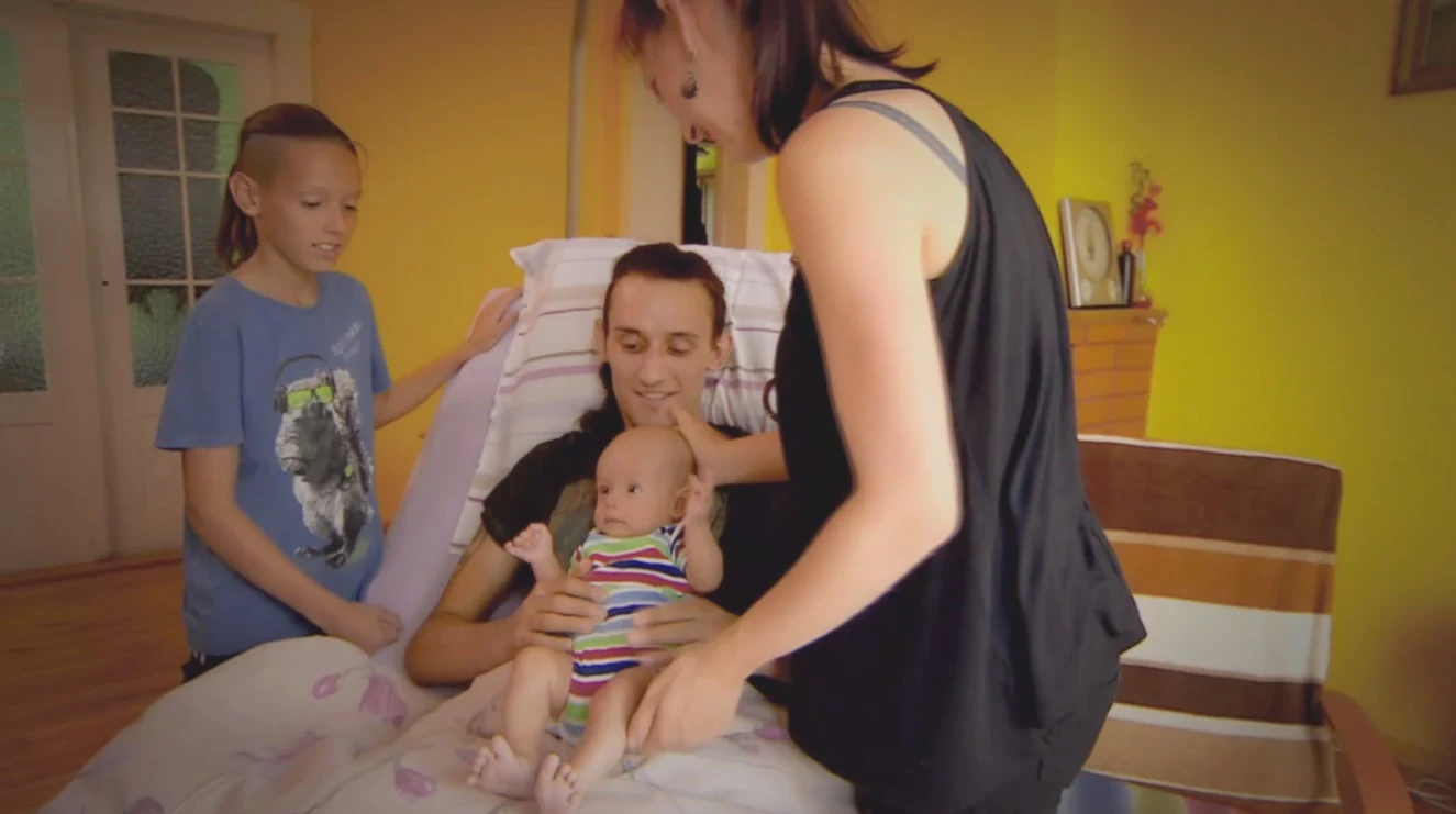 Tomasz Kowalski z rodziną Tomasz Kowalski z rodziną