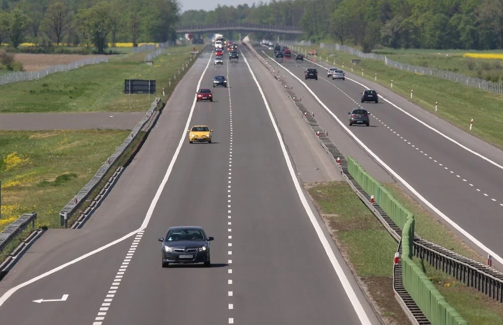 DOL na autostradzie A2 w województwie wielkopolskim