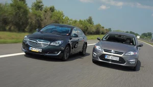 Ford Mondeo kontra Opel Insignia - niekończący się pojedynek 